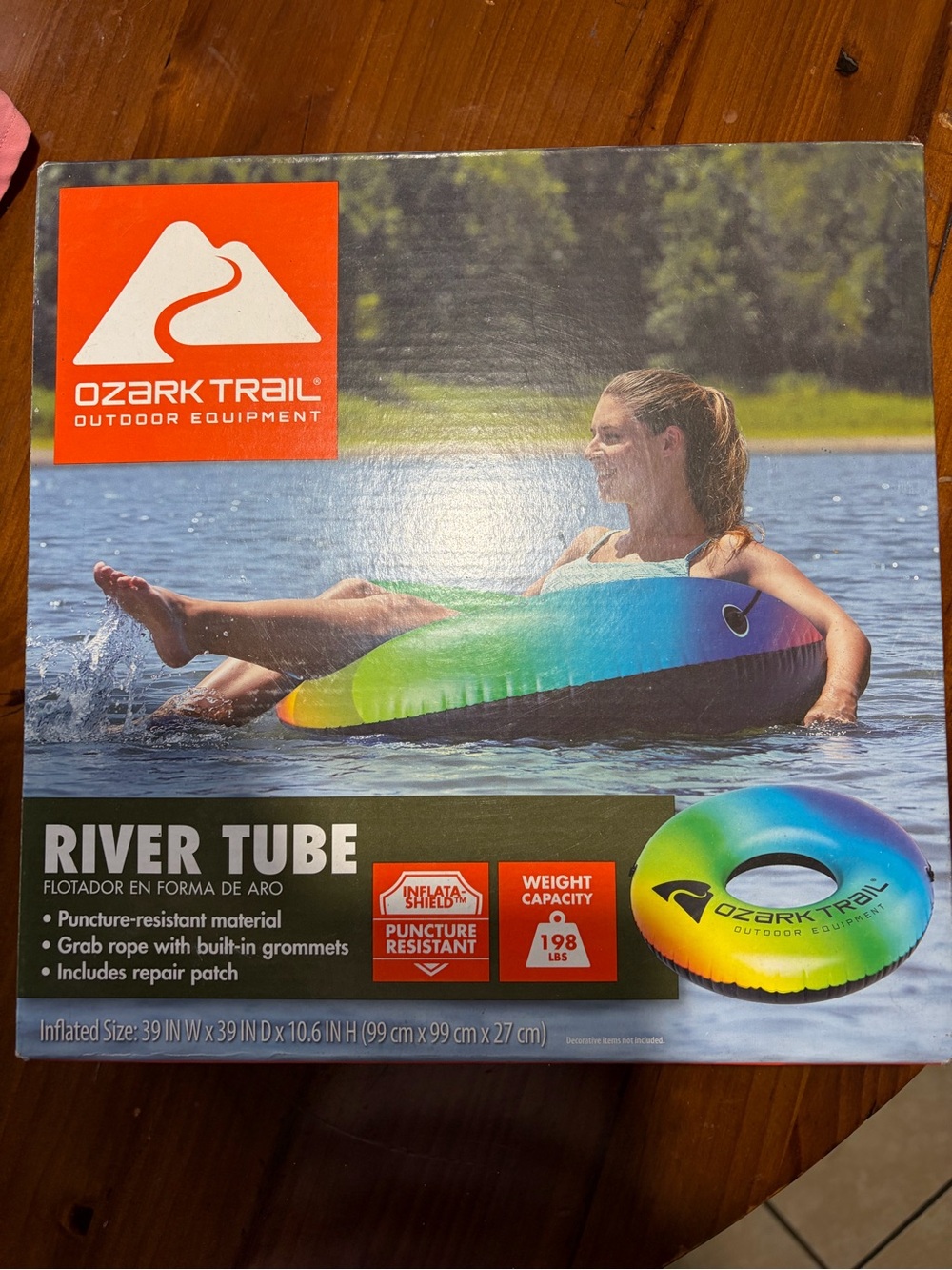 Ozark Trail Bright Orange Outdoor Gear Box